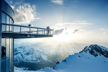 Die Aussichtsplattform auf 3.029 m Seehöhe | © Kitzsteinhorn